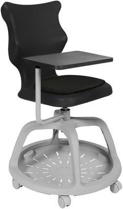 Entelo Krzesło szkolne Pocket Plus Soft rozmiar 6 (159-188 cm) czarne