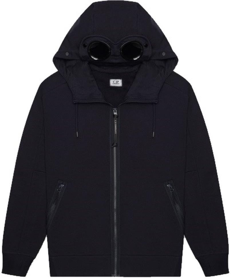 nn cpcompany Overshirt C.P. Company Cotton/Linen Full Zip Overshirt Black