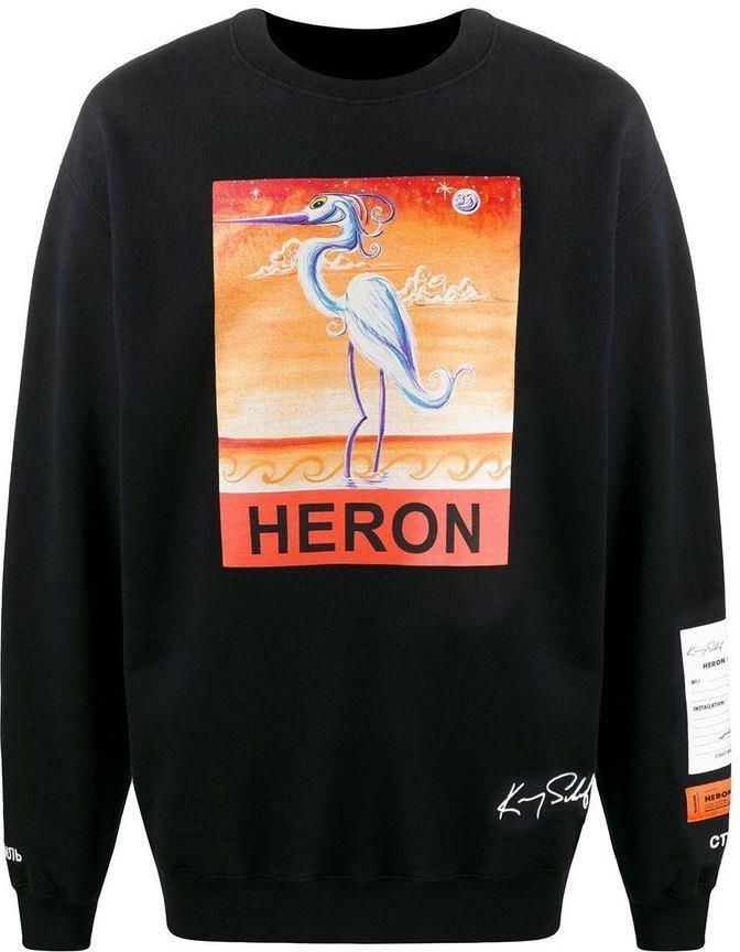 Heron preston hot sale swan hoodie