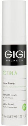 Krem Gigi Aktywnie Regenerujący Z Retinolem Retin A Overnight Cream na noc 50ml