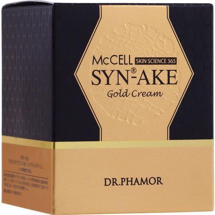ファンデーション DR.PHAMOR McCELL SYN-AKE Gold Cream DR.PHAMOR McCELL SYN-AKE Gold Cream