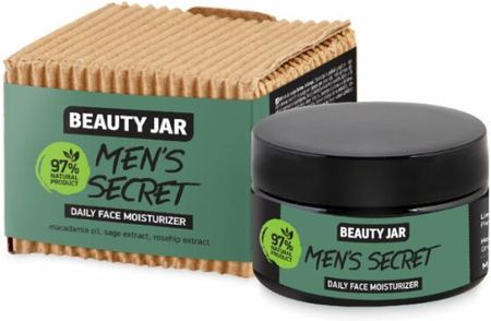 Krem Beauty Jar nawilżający Dla Mężczyzn Men’s Secret Daily Face Moisturizer na dzień 60ml
