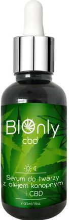 Bionly Rewitalizujące Serum Do Twarzy Z Olejem Konopnym I Cbd 30 ml