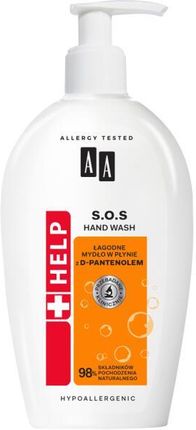 AA Help łagodne mydło w płynie S.O.S z D-PANTENOLEM 300 ml