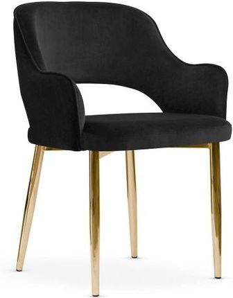 Furfur Furniture Krzesło Armo Velvet Noga Złota