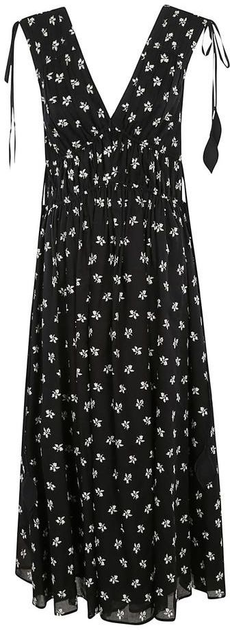 TORY BURCH SLEEVELESS TIE DRESS - Ceny i opinie 