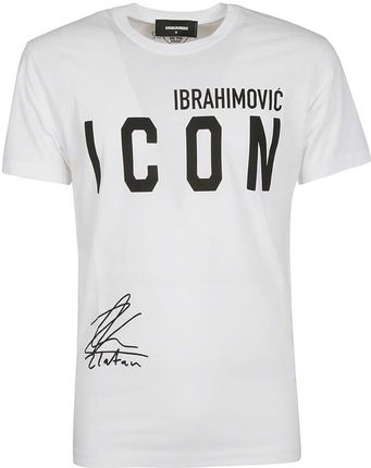 Dsquared2 IBRAHIMOVIC Tシャツ Mサイズ Dsquared2 Zlatan Ibrahimovic ICON T-shirt - Ceny i opinie