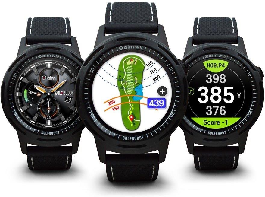 Golfbuddy Zegarek Golfowy Gps Aim W10 Z Kolorowym Wyświetlaczem Golfbuddy Zegarek Golfowy Gps Aim W10 Z Kolorowym Wyświetlaczem