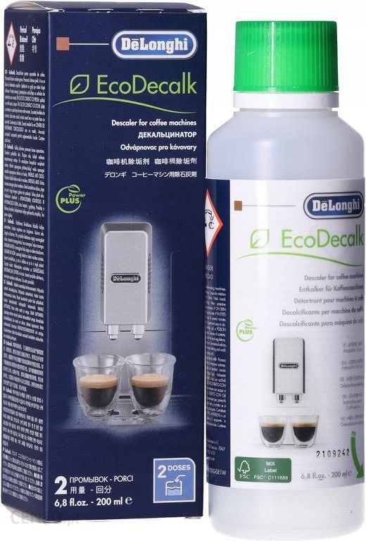 Delonghi EcoDecalk Mini 2 x 100 ml odkamieniacz (opakowanie 1 szt.) - biały  : : Dom i kuchnia