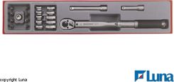 Tengtools Klucz dynamometryczny w Zestawie TTX3892 102110104