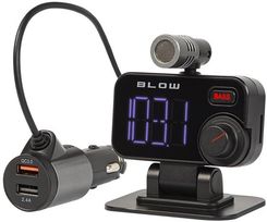 Zestaw głośnomówiący transmiter FM BLOW Bluetooth 5.0 + Quick Charge 3.0