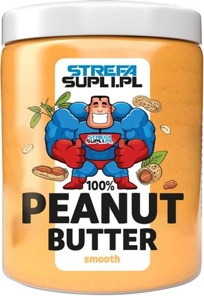 StrefaSupli Peanut Butter Smooth - 900g Masło Orzechowe