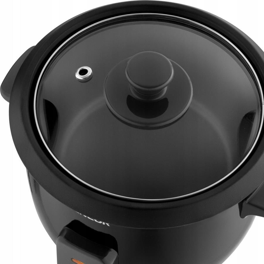 Sencor Garnek do gotowania ryżu 1,2 l (SRM 0601BK) - zdjęcie 1 Sencor Garnek do gotowania ryżu 1,2 l (SRM 0601BK)