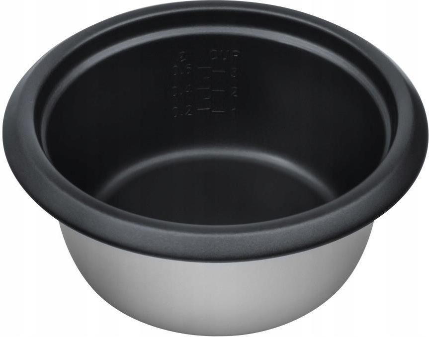 Sencor Garnek do gotowania ryżu 1,2 l (SRM 0601BK) - zdjęcie 7 Sencor Garnek do gotowania ryżu 1,2 l (SRM 0601BK)