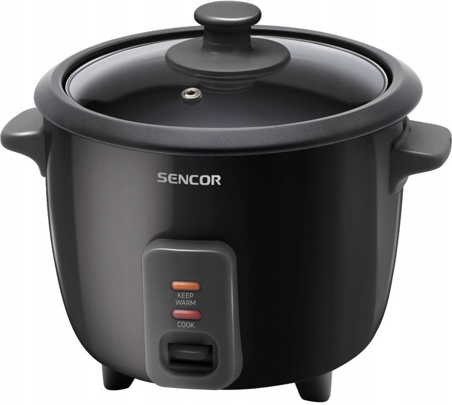 Sencor Garnek do gotowania ryżu 1,2 l (SRM 0601BK) - zdjęcie 11 Sencor Garnek do gotowania ryżu 1,2 l (SRM 0601BK)
