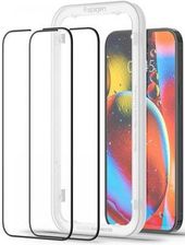 Zdjęcie Spigen Szkło hartowane ALM FC 2-Pack do Apple iPhone 13 Pro Max Czarny - Żukowo