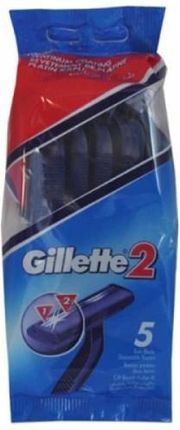 Gillette Gillette 2 Jednorazowe maszynki do golenia 5 szt