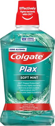 Colgate Plax Płyn do Płukania Jamy Ustnej Soft Mint 5x500 ML