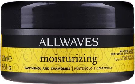 Allwaves Nawilżająca maska do włosów suchych Pantenol i rumianek Hydrating Panthenol And Chamomile Moisturizing Mask 1000ml