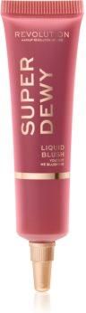 Makeup Revolution Superdewy Soph X róż w płynie odcień You Got Me Blushing 15 ml