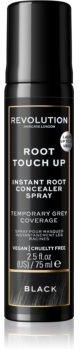 Revolution Haircare Root Touch Up Volume błyskawiczny retusz włosów w sprayu odcień Black 75 ml