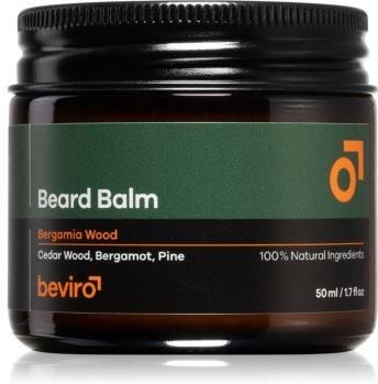 Beviro Beard Balm Bergamia Wood balsam do brody dla mężczyzn 50 ml