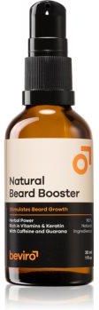 Beviro Natural Beard Booster Grapefruit, Cinnamon, Sandal Wood kuracja dla wzrostu brody 30 ml