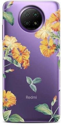 Casegadget Etui Nadruk Polne Kwiaty Xiaomi Redmi Note 9 5G