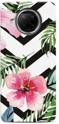 Casegadget Etui Nadruk Tropikalne Kwiaty Xiaomi Redmi Note 9 Pro 5G