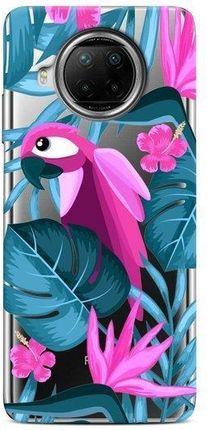 Casegadget Etui Nadruk Papuga I Kwiaty Xiaomi Redmi Note 9 Pro 5G