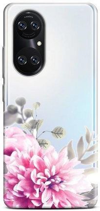 Casegadget Etui Nadruk Jasne Kwiaty Huawei P50 Pro