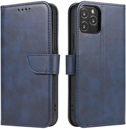 Hurtel Magnet Case elegancki futerał etui pokrowiec z klapką i funkcją podstawki Samsung Galaxy A32 5G niebieski