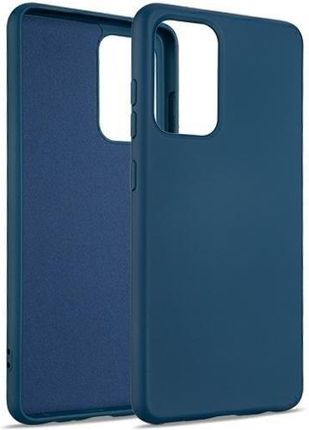 Beline Etui Silicone Samsung A82 niebieski/blue 