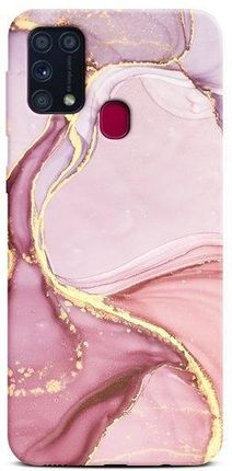 Casegadget Etui Nadruk Różowe Piaski Samsung Galaxy M31