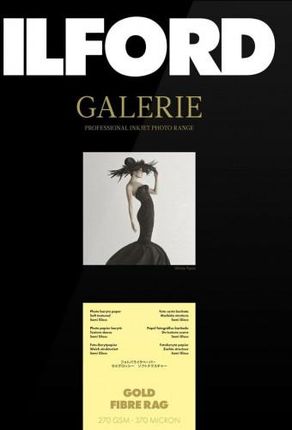 Ilford Galerie Gold Fibre Rag 270gsm - 10x15 cm - 50 arkuszy (2004089)