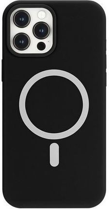 Mercury MagSafe Silicone iPhone 12 Pro Max 6.7" czarny/black