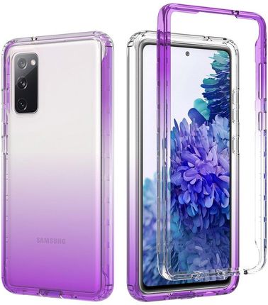 Etui Shockproof do Samsung Galaxy S20 FE - Gradient Purple, bez folii