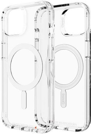 Gear4 Crystal Palace Snap - obudowa ochronna do iPhone 13 mini kompatybilna z MagSafe (przezroczysta)
