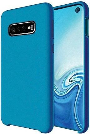 Etui Beline Silicone Samsung A12 5G niebieski