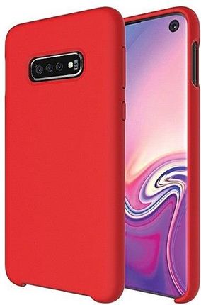 Beline Etui Silicone Samsung S10 Plus czerwony/red