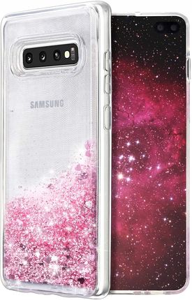 Etui Brokat Do Samsung S10 Plus Liquid Case+szkło