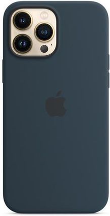 apple Etui silikonowe z MagSafe do iPhonea 13 Pro Max - błękitna toń