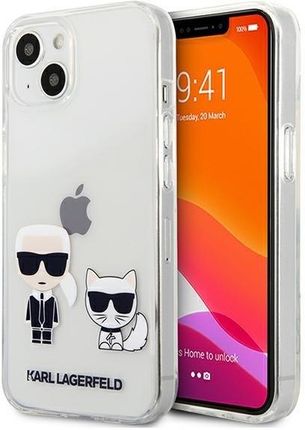 Karl Lagerfeld KLHCP13SCKTR iPhone 13 mini 5,4" hardcase Transparent Karl & Choupette