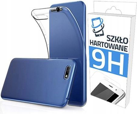Etui Slim + Szkło Hartowane do Huawei Y5 2018