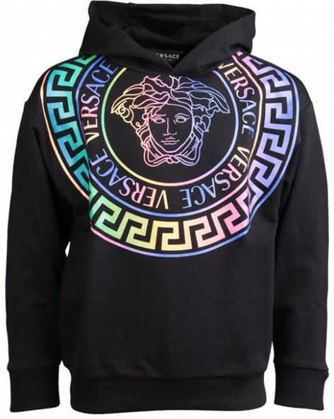 パーカー・フーディ VERSACE JEANS FW22 HOODIE (73GAI317_F0002899) Versace Jeans Couture | Foil Stamp Zip Hoodie | Zip Hoodies