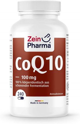 Zeinpharma Coenzym Q10 100mg - 240 Kaps
