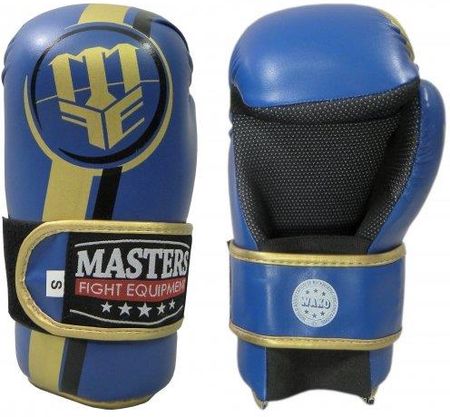 Masters Fight Equipment Equipment Rękawice Bokserskie Rosm-Master Wako Approved Niebieski