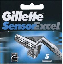 Zdjęcie Gillette Sensor Excel Wymienne Ostrza Do Maszynki Golenia 5Szt - Barlinek