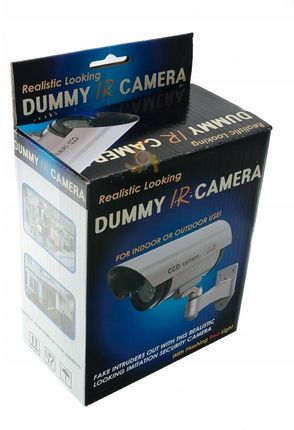 Atrapa Kamery Monitoring Noc Kamera Ir + Led Alarm - zdjęcie 5