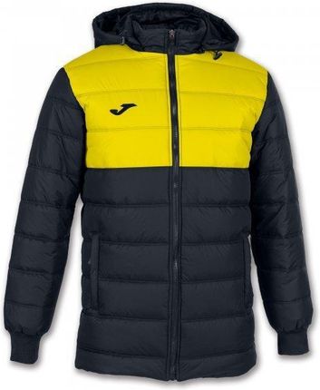 yellow and black winter jacket